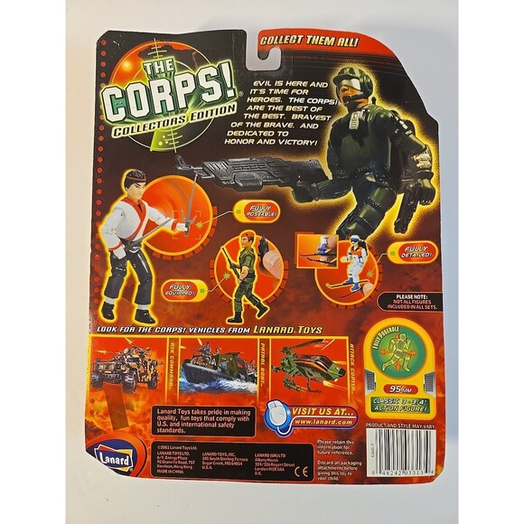 The Corps! Lanard Tracker Tom Shooter Sam Bengala Action Figure Set Collectors - Picture 5 of 9